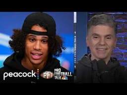 Arizona State's Jordyn Tyson logs 26 reps on bench press at combine | Pro Football Talk | NFL on NBC
