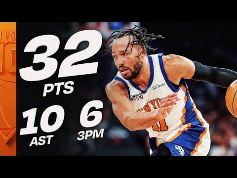 Jalen Brunson BALLED OUT vs Grizzlies 32 PTS | November 11, 2025