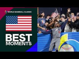 Team USA highlights during the World Baseball Classic! 🇺🇸 (2017 World Baseball Classic Champions)
