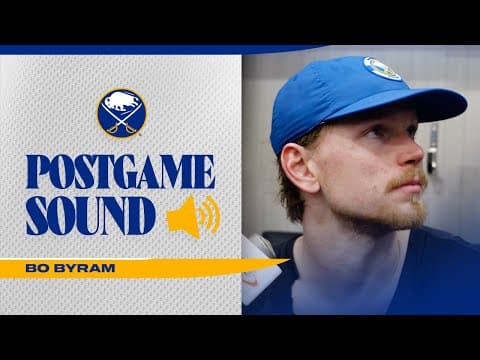 "Got To Keep Chugging Here" | Bo Byram After Buffalo Sabres Loss To Philadelphia Flyers