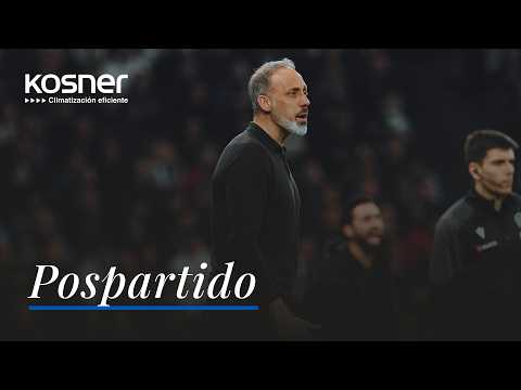 POSPARTIDO | Pellegrino Matarazzo | Real Madrid 4 - 1 Real Sociedad
