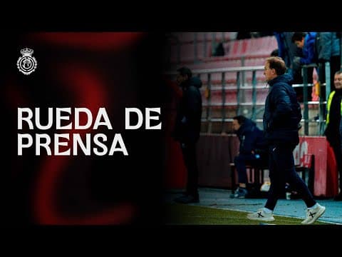 Rueda de prensa pospartido de Copa del Rey de Jagoba Arrasate | RCD Mallorca