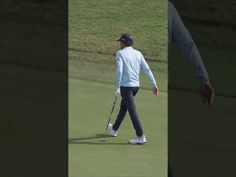 Schenk NAILS the birdie putt 🐦⛳