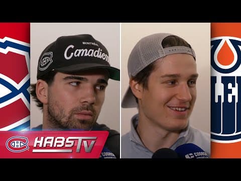 MTL@EDM: Pregame media ops | FULL PRESS CONFERENCES