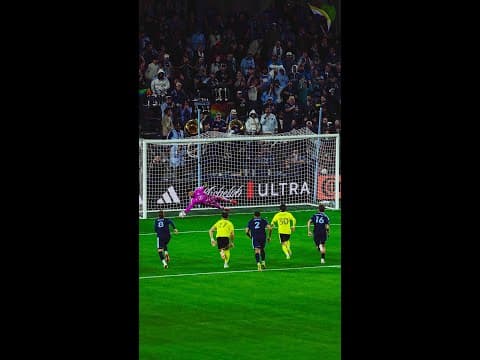 Sporting Park erupts after Pulskamp saved this penalty