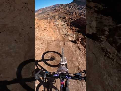 stomped this MASSIVE run 🤯 #mtb #freeride #bikelife