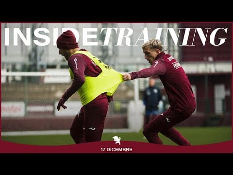 AL LAVORO PER LA TRASFERTA CONTRO IL SASSUOLO | INSIDE TRAINING | 17 DICEMBRE 🏃