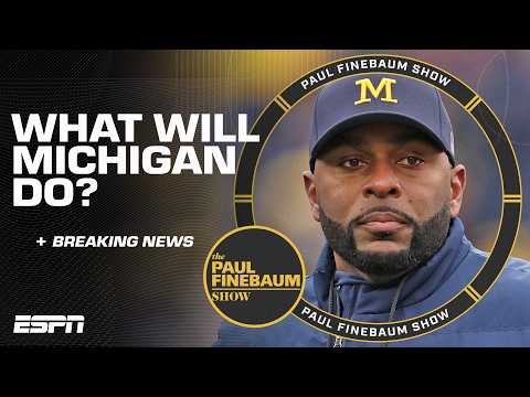Breaking News: Michigan is searching for a new head coach. Who will it be? | The Paul Finebaum Show