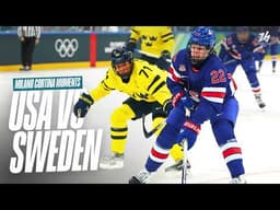 “Defense Wins Championships” 🇺🇸🏒🇸🇪 | Women's Ice Hockey Semifinals | Milano Cortina Moments
