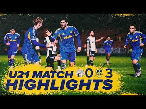 Gateshead FC 0-3 Leeds United U21s | National League Cup highlights