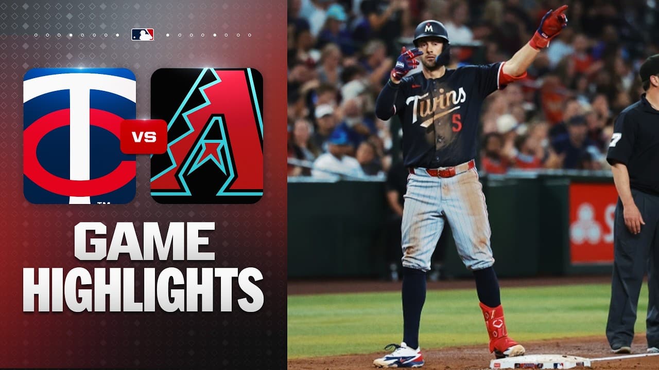 Twins vs. D-backs Game Highlights (6/20/26) | MLB Highlights