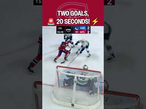 Two goals, make 'em snappy ⚡