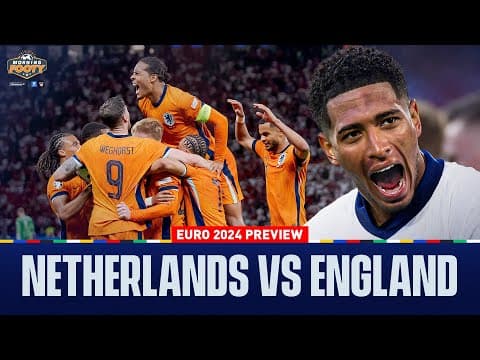 Can England Reach the Euro 2024 Final? Semifinal Showdown vs Netherlands! | Morning Footy