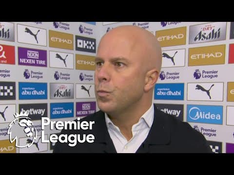 Arne Slot: Liverpool 'were so poor' in first half against Man City | Premier League | NBC Sports