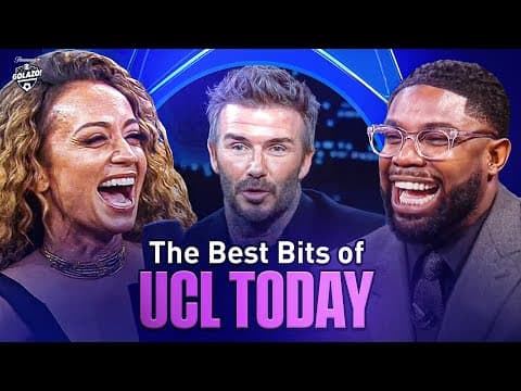 Bukayo Saka, David Beckham and Marcus Thuram🌟| UCL Today BEST BITS with Kate, Thierry, Jamie & Micah