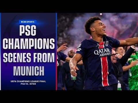 PSG DOMINATE UEFA Champions League FINAL 🏆 | PSG v Inter | UCL Final 2025 | CBS Sports Golazo