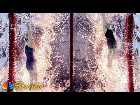 Underwater cam: Australia and USA's star studded lineups clash in 4x200 relay | NBC Sports