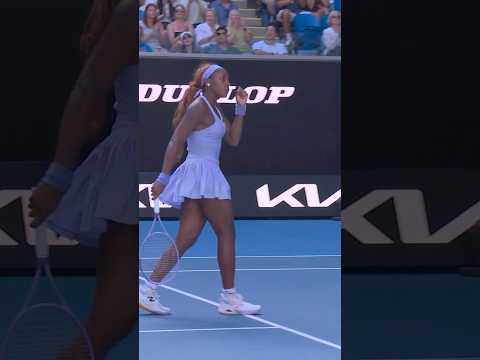 Coco commands the court! 😎