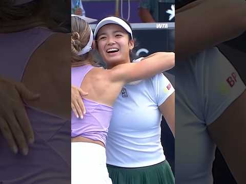 From tiebreak tension to total control. Eala & Jovic defeat Svitolina & Williams #WTA #ASBClassic26