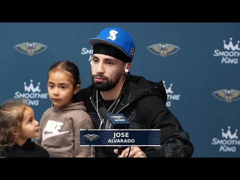 Jose Alvarado | Pelicans-Grizzlies Postgame Interview 11/26/2025