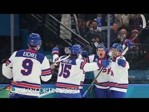 Team USA did 'little things' right in 5-1 thrashing of Latvia | Winter Olympics 2026 | NBC Sports
