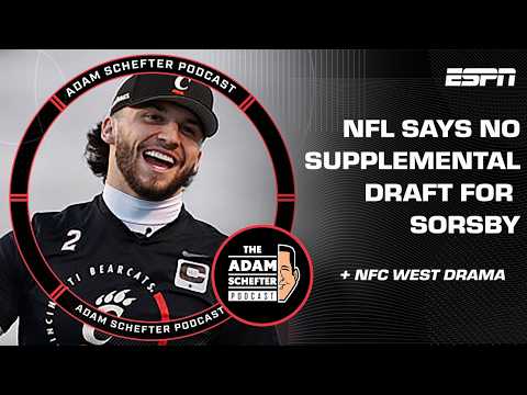 NFL Says No Supplemental Draft + NFC West Drama | The Adam Schefter Podcast