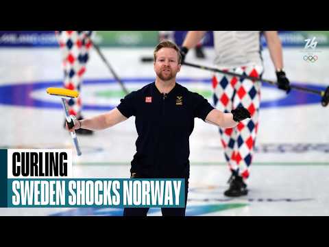 Sweden shocks Norway, wins 7-4 for second win of round robin