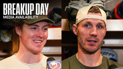 New York Islanders 25-26 Breakup Day Availabilities - Kyle MacLean & Casey Cizikas