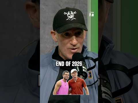 Brad Gilbert had a bold prediction for Sincaraz 🗣️ #alcaraz #sinner #tennis