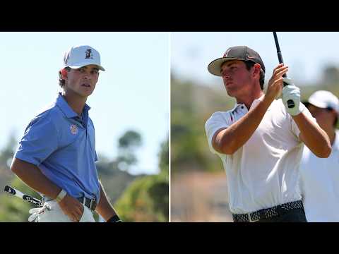 Jackson Koivun v. Preston Stout: 2026 NCAA Golf semifinals | SHOT BY SHOT