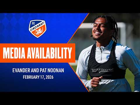 Media Availability | Midfielder Evander & Head Coach Pat Noonan | 2/17/26