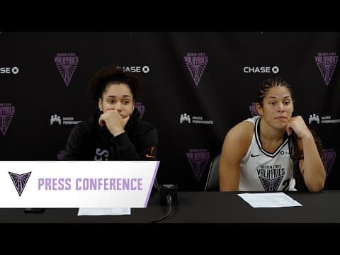 Janelle Salaün and Veronica Burton Recaps Loss at Seattle Storm | September 9, 2025