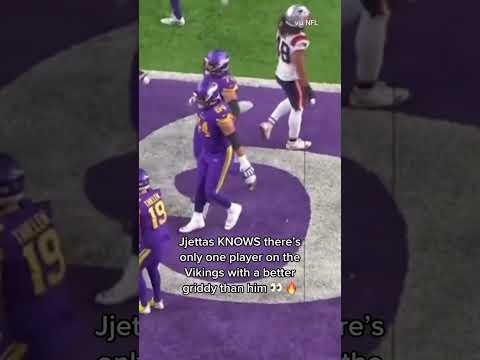 Blake Brandel hit that 🕺🕺 #justinjefferson #vikings #blakebrandel