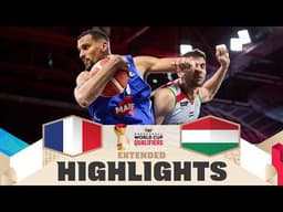 France 🇫🇷 v Hungary 🇭🇺 | Extended Highlights | FIBA Basketball World Cup 2027 European Qualifiers