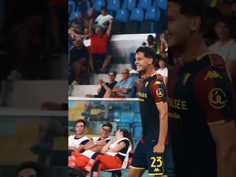 Il PRIMO GOL di CARBONI in rossoblù #genoacfc #football #calcio