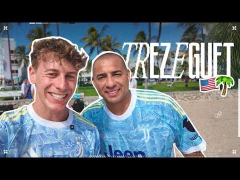 A Day with DAVID TREZEGUET at Juventus Academy in Miami 🔥🌴 | Ben Black meets Juventus