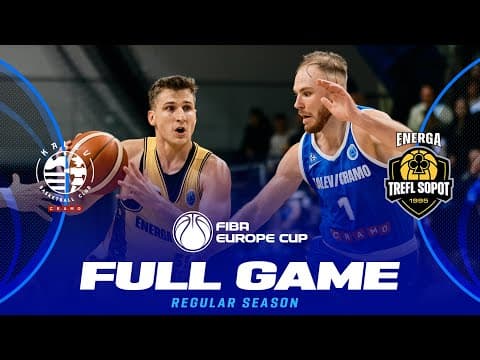 LIVE - BC Kalev/Cramo v Energa Trefl Sopot | FIBA Europe Cup 2025-26 | Regular Season