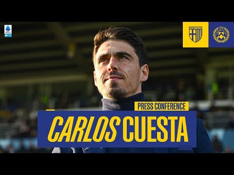 Press Conference | Carlos Cuesta | Parma-Udinese | Serie A Enilive 2025/26