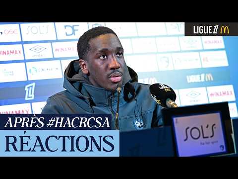 💬 Après HAC - RC Strasbourg (2-1), réactions de Rassoul Ndiaye