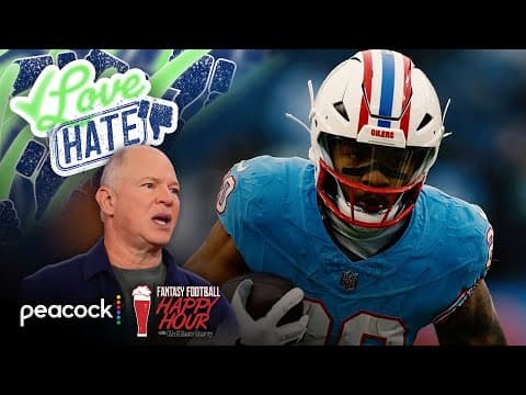 Tony Pollard could struggle amid timeshare with Spears | Fantasy Football Happy Hour | NFL on NBC