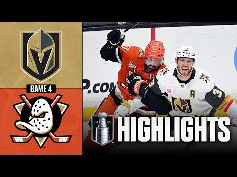 Golden Knights vs. Ducks | NHL Playoff Highlights | May 10, 2026