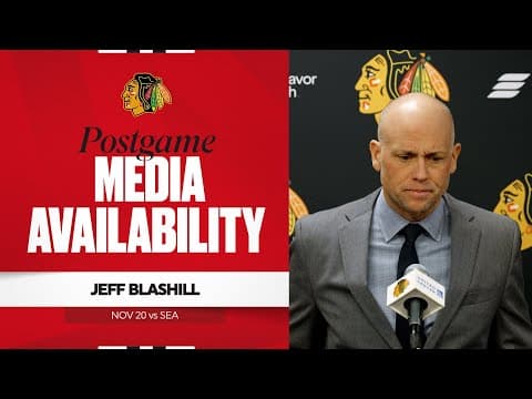 "You can't cheat for offense." | Jeff Blashill Postgame 11.20.25