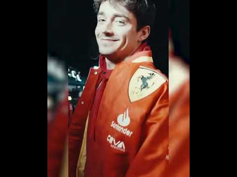 Charles Leclerc's custom Leo shoes in Vegas last year 🐶 (via @scuderiaferrari/IG)