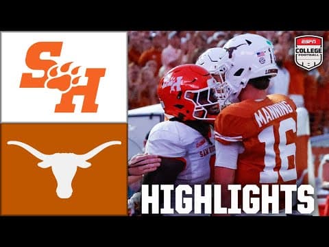 Sam Houston Bearkats vs. Texas Longhorns | Full Game Highlights | ESPN College Football