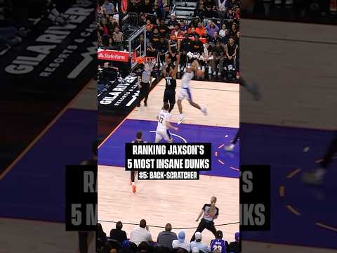 Jaxson's Dunk Contest Preview 👀 #lakers