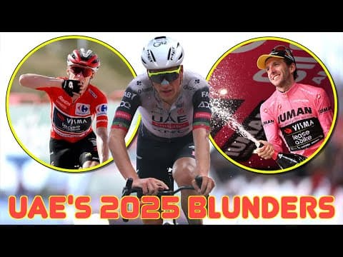 UAE Tactics Might've Cost Them TWO Grand Tours