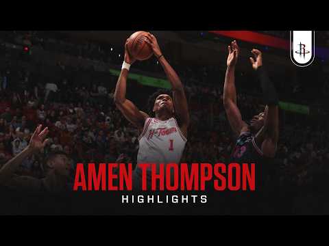 Amen Thompson (20 points) Highlights vs. Miami Heat