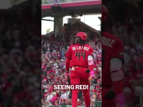 Elly De La Cruz goes yard in the all red City Connects 😮‍💨 MLB Highlights