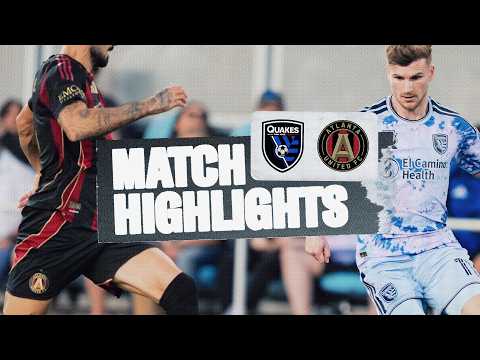 Highlights: San Jose Earthquakes 2 , Atlanta United 0