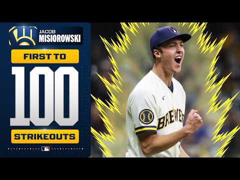 100+ MPH, 100+ Ks! 🔥 Jacob Misiorowski is the 1st pitcher to reach 100 strikeouts in 2026! 💪